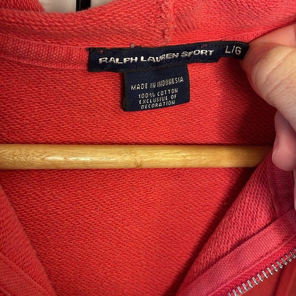 Ralph Lauren full zip sweatshirt - Picture 3 of 11